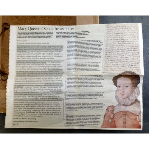 17 - (Possibly) William Hamilton - an 18thC version of Mary Queen of Scots being led to her execution  pe... 