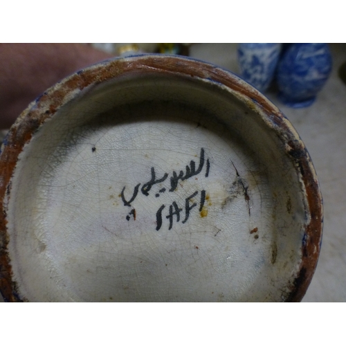 22 - Decorative ceramics: to include a Herend porcelain vase  7