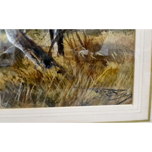 43 - Henry Charles Fox - cattle in a landscape setting&nbsp; watercolour&nbsp; bears a signature&nbsp; 14... 