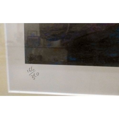 50 - Cricket related pictures: to include after Arthur Weaver - 'England v Australia, Lords 1980'&nbsp; b... 