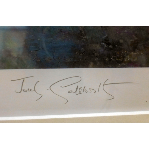 50 - Cricket related pictures: to include after Arthur Weaver - 'England v Australia, Lords 1980'&nbsp; b... 