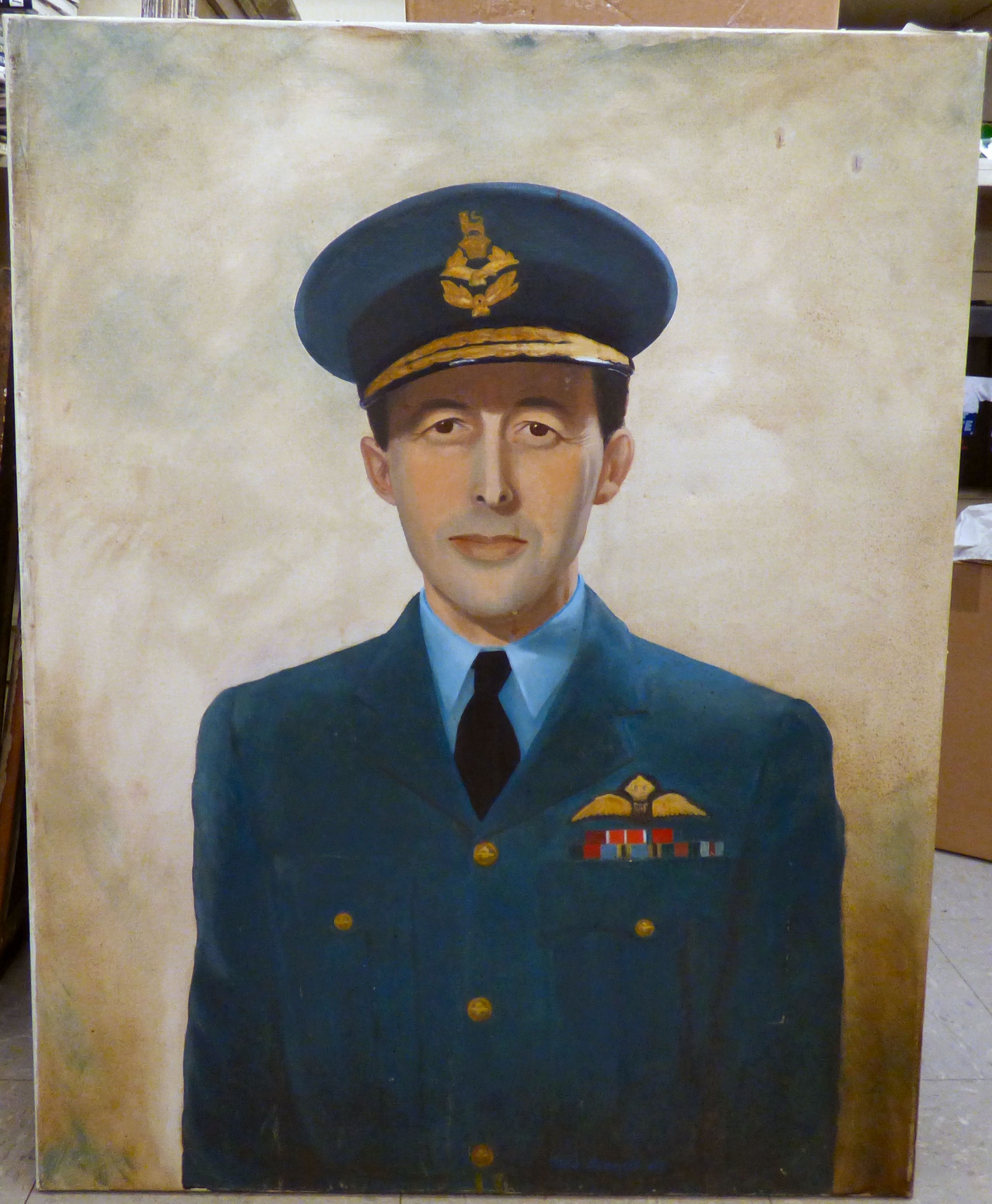 Torix Bennett - a portrait 'Air Vice Marshall Donald Clifford Tyndall ...