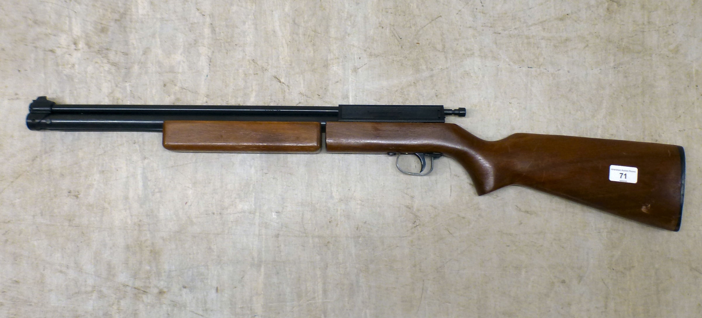 A Sharp-Innova II .177 calibre air rifle