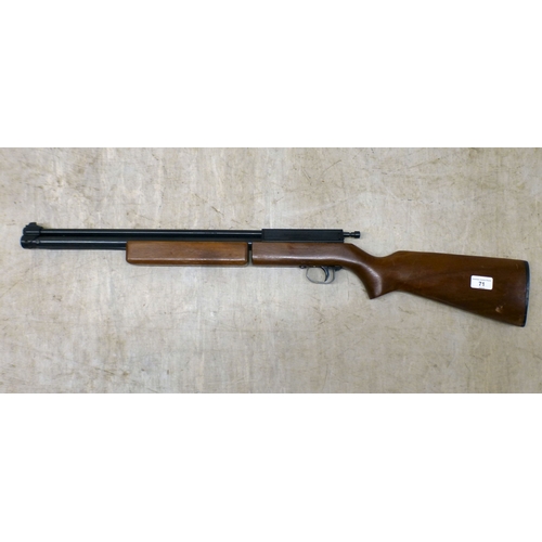 A Sharp-Innova II .177 calibre air rifle