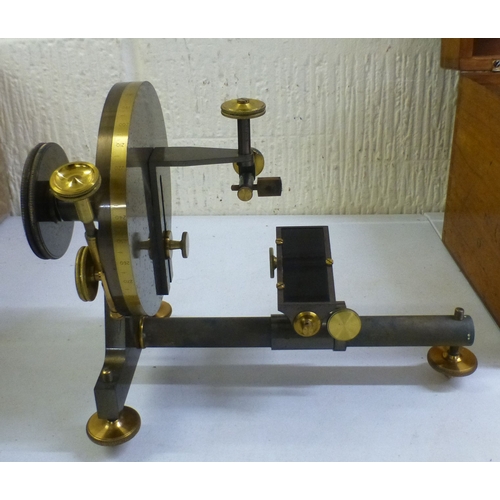 Equipment and instruments: to include an early 20thC Troughton & Simms ...