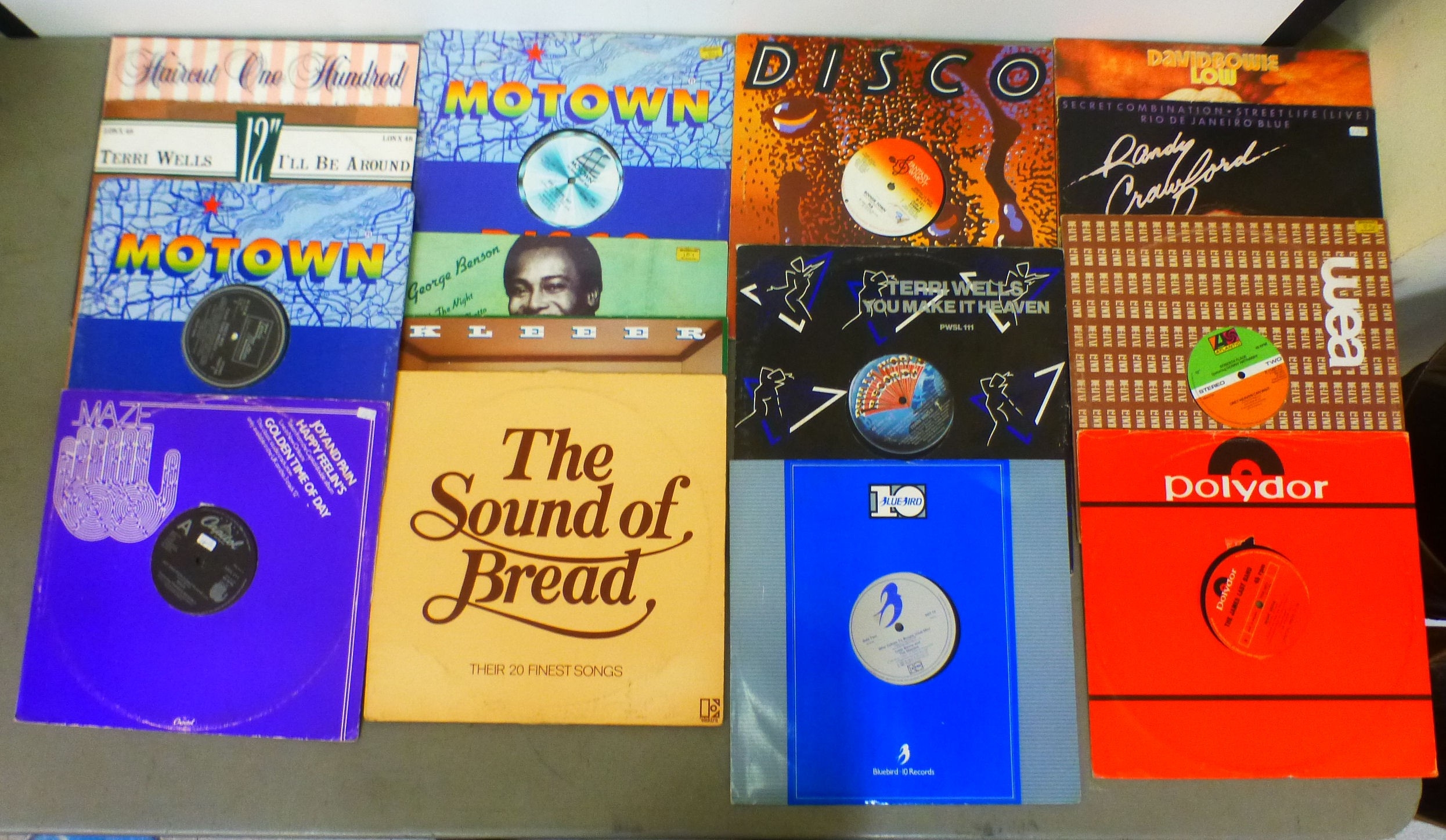 Vinyl records, albums: to include pop n' rock
