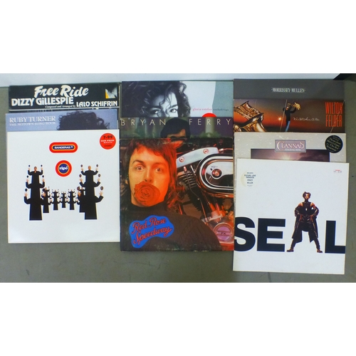 Vinyl records, albums: to include pop n' rock