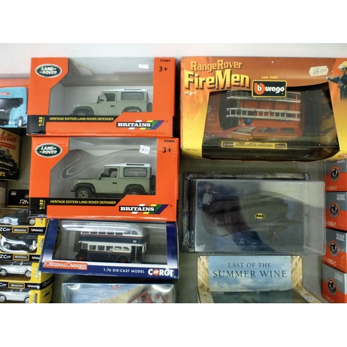 Approx. thirty-two diecast model vehicles, mostly 1/43 scale boxed and ...