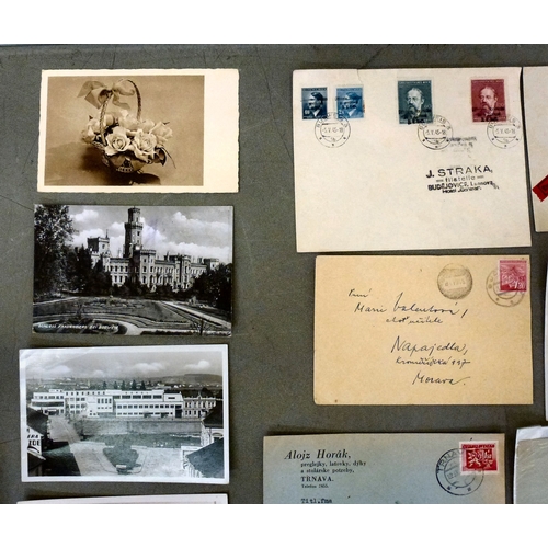 German Third Reich envelopes from The Reich Protectorate of Bohemia and ...