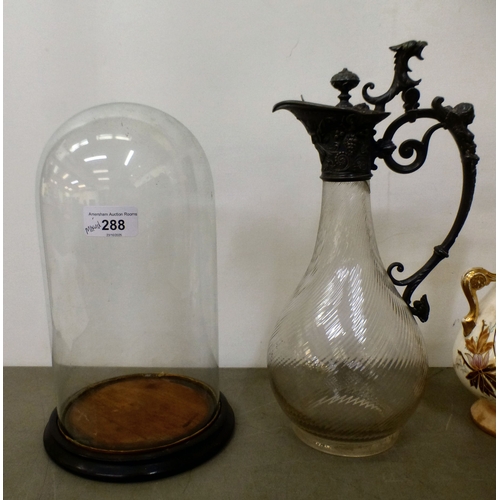 19thC ceramic and glass collectables: to include a late Victorian ...