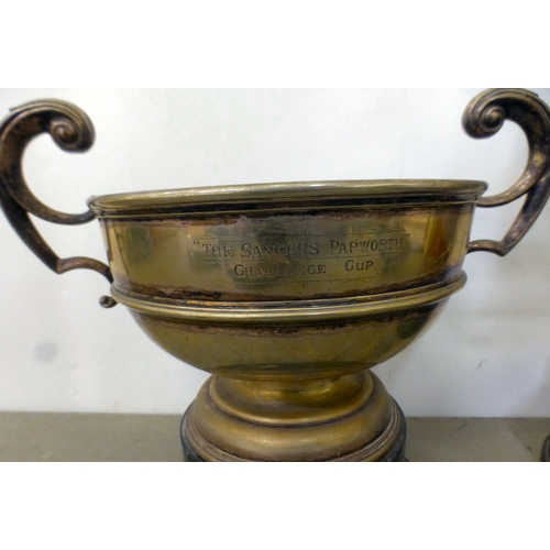 124 - A mixed lot: to include a late Victorian silver, later clad, oak jug  12