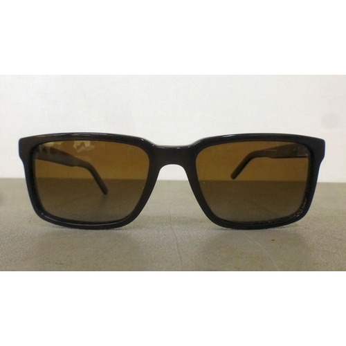 128 - Three pairs of sunglasses: to include a pair by Burberry  cased