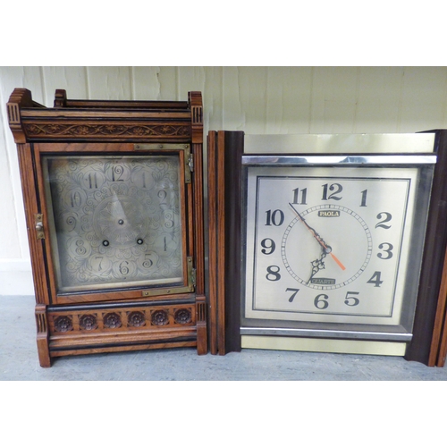 133 - Horologist items, mainly early 20thC variously cased mantel timepieces and clocks&nbsp; (for spares ... 