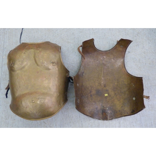 134 - Shields  variously made and shaped