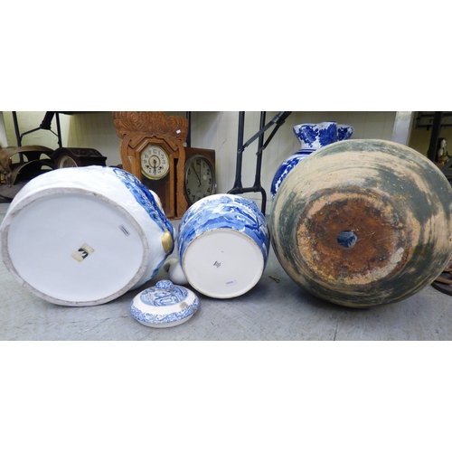 137 - Interior design accessories: to include an oversized china cream jug&nbsp;