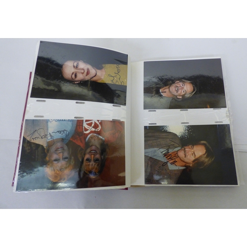 160 - Autographs: mostly actors and actresses from the 1970s/80s/90s