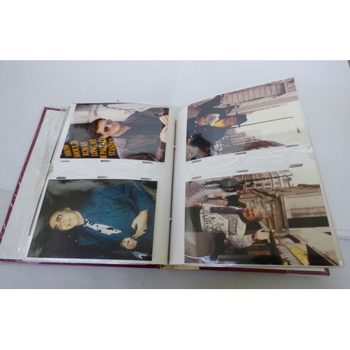 160 - Autographs: mostly actors and actresses from the 1970s/80s/90s