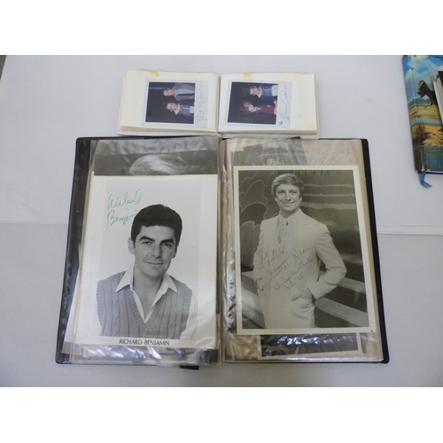 164 - Autographs: mostly actors and actresses from the 1970s/80s/90s