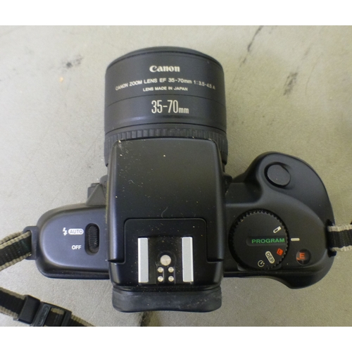 169 - Photographic and optical equipment: to include a Minolta Hi-Matic F; and a Cannon EOS 750&nbsp;