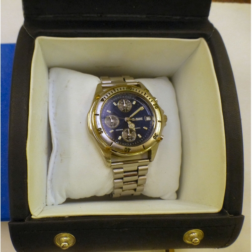 39 - Wristwatches&nbsp; variously cased and strapped: to include examples by Tissot and Rotary