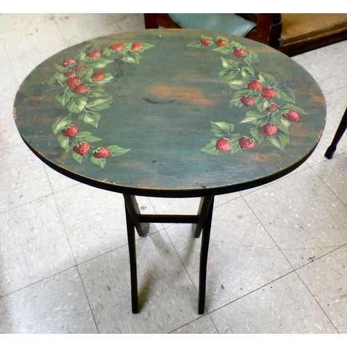 100 - Small furniture: to include a carved wooden Blackamoor menu stand&nbsp; 39