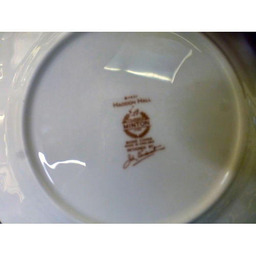 104 - Ceramics: to include a Minton china Haddon Hall pattern tea set