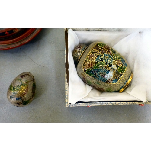 107 - A mixed lot: to include a Saung-Guak harp, decorated with gilding&nbsp; 13