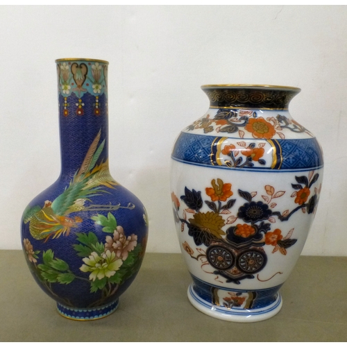 114 - Interior decorators items: to include a composition plaque, depicting two figures inscribed Kormis&n... 