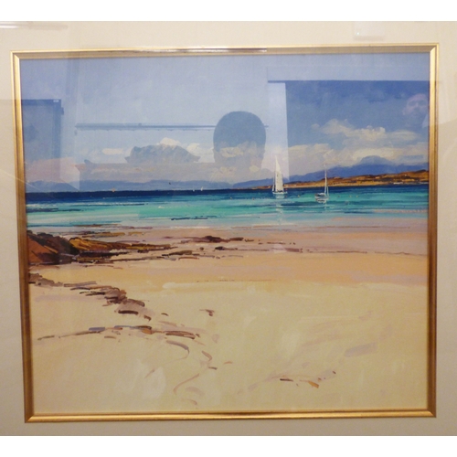 127 - Various prints: to include after Holt - a quay scene&nbsp; Limited Edition 41/95 coloured print&nbsp... 