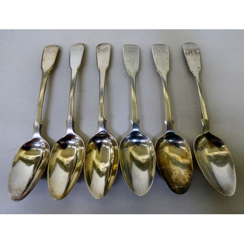 135 - Silver teaspoons&nbsp; various patterns and assays&nbsp; (approx. combined gross weight 231grms)&nbs... 