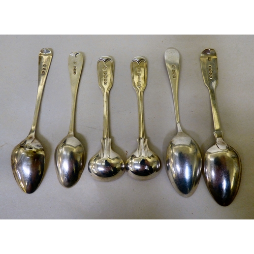 135 - Silver teaspoons&nbsp; various patterns and assays&nbsp; (approx. combined gross weight 231grms)&nbs... 