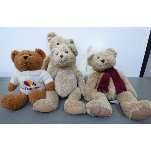 152 - Modern soft toys, mainly Teddy bears: to include an example by Festive Productions&nbsp; 14