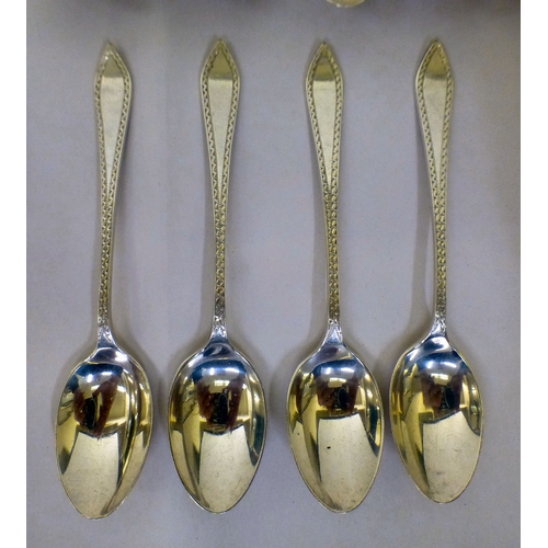 161 - Silver collectables: to include two similar Georgian Old English pattern tablespoons  indistinct mar... 