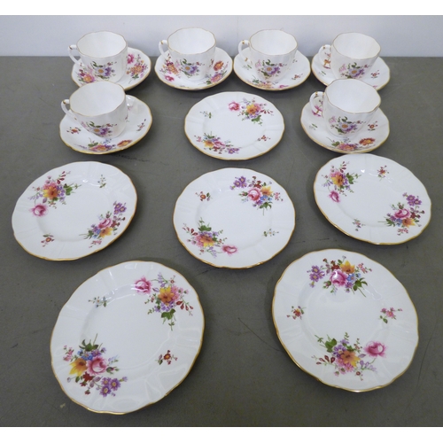 167 - China tea/dinnerware: to include examples by Royal Worcester&nbsp;