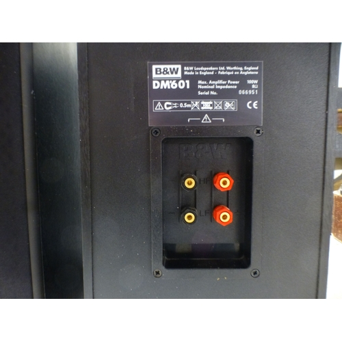 62 - A pair of Bowers & Wilkins DM 601 speakers&nbsp; each 14