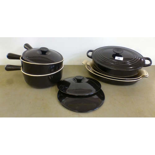 66 - Le Creuset enamelled cast iron kitchenware: to include gratin dishes&nbsp; 15