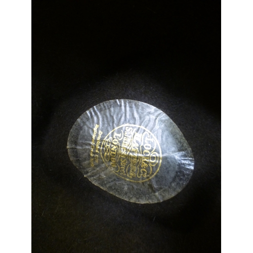 80 - Ladies hats: to include a black John Lewis example with a wide brim&nbsp;