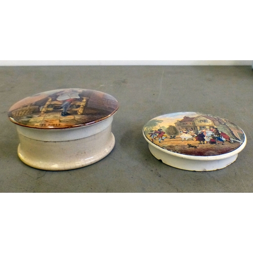 83 - Decorative ceramics: to include pottery tiles  variously decorated, ages & sizes