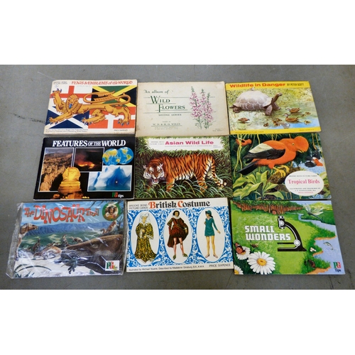 89 - Uncollated tea and cigarette cards: to include military issues&nbsp; some framed, some in albums&nbs... 