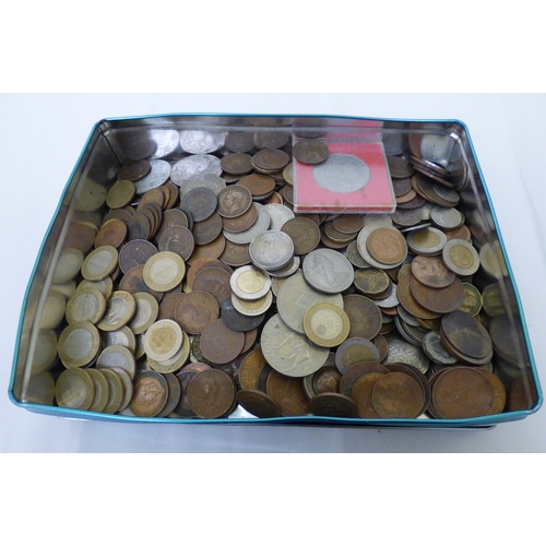 93 - Uncollated British and other coins&nbsp;