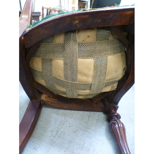 96 - Early 20thC and later small furniture: to include a mahogany splat back dining chair; and a mahogany... 