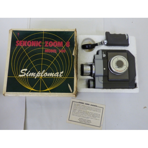 307 - Photographic equipment: to include a Kopil 200m 8EE film camera&nbsp;