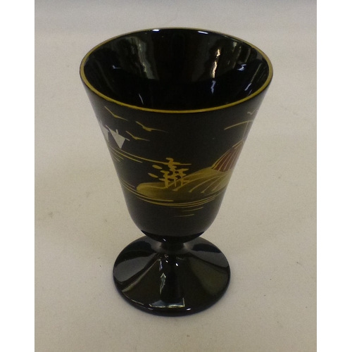 330 - Japanese lacquered tableware and accessories: to include chopsticks