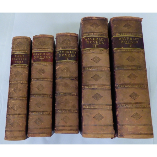 311 - Books: to include Waverley novels, in four volumes, dated 1854&nbsp;