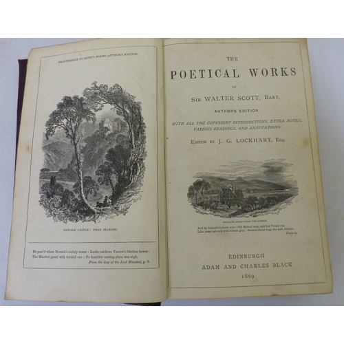 311 - Books: to include Waverley novels, in four volumes, dated 1854&nbsp;