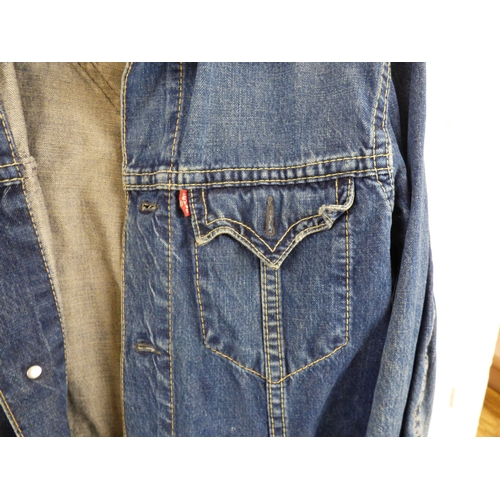 51 - A Levis Strauss denim jacket  (size unknown)
