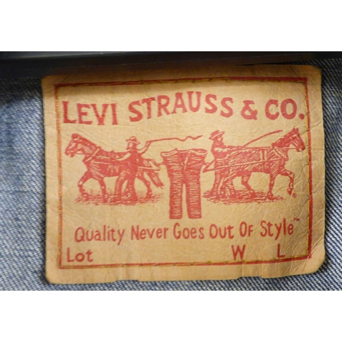 51 - A Levis Strauss denim jacket  (size unknown)