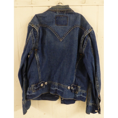51 - A Levis Strauss denim jacket  (size unknown)