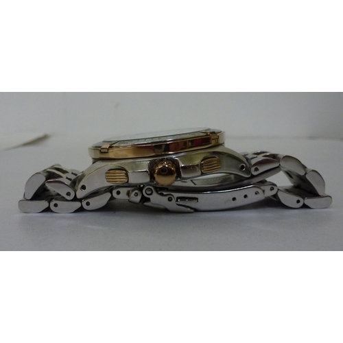 13 - A Citizen Eco-Drive stainless steel cased and strapped perpetual calendar wristwatch&nbsp; cased and... 