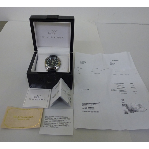 13 - A Citizen Eco-Drive stainless steel cased and strapped perpetual calendar wristwatch&nbsp; cased and... 